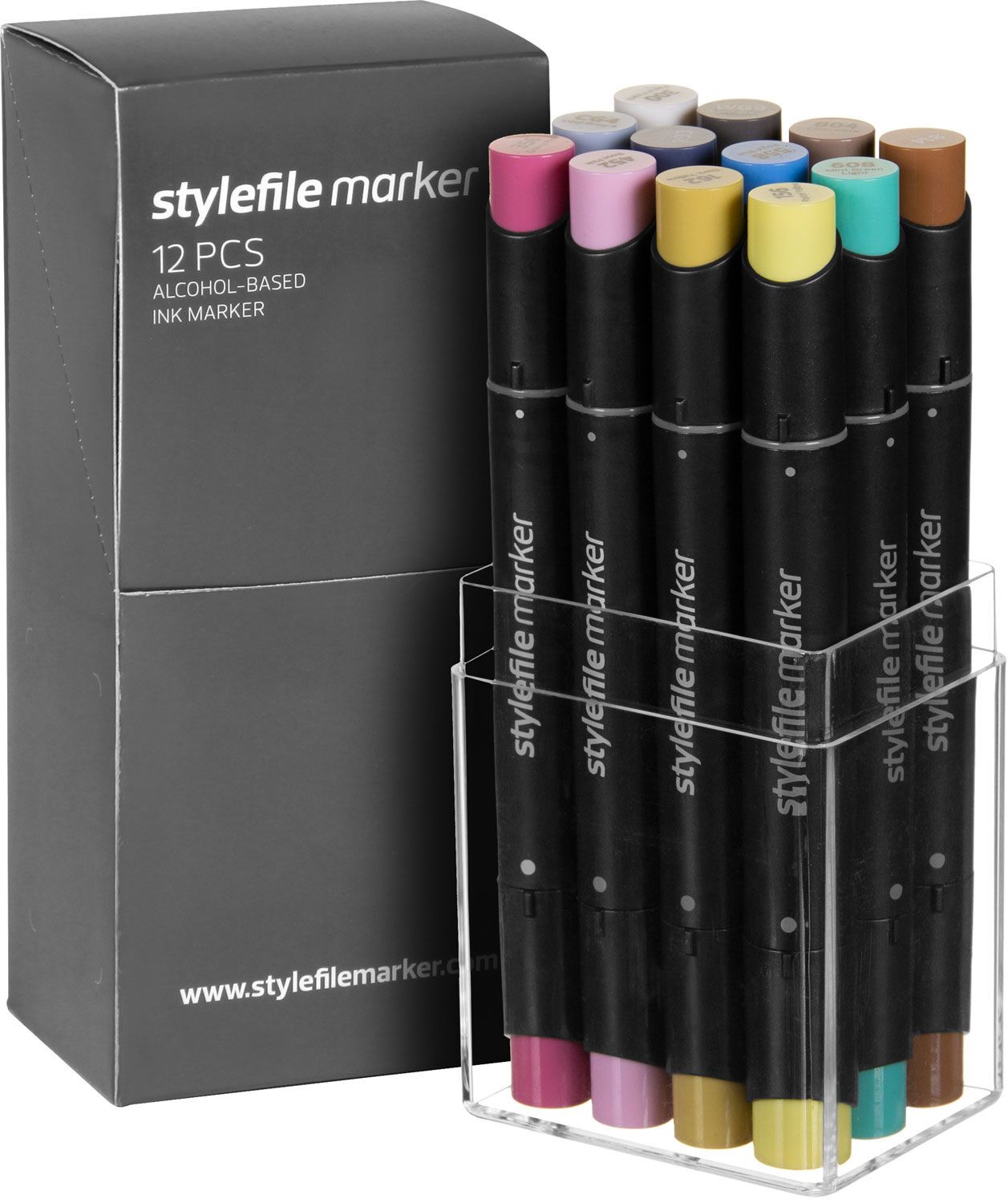 Stylefile Marker 12 Piece Multi Set 27