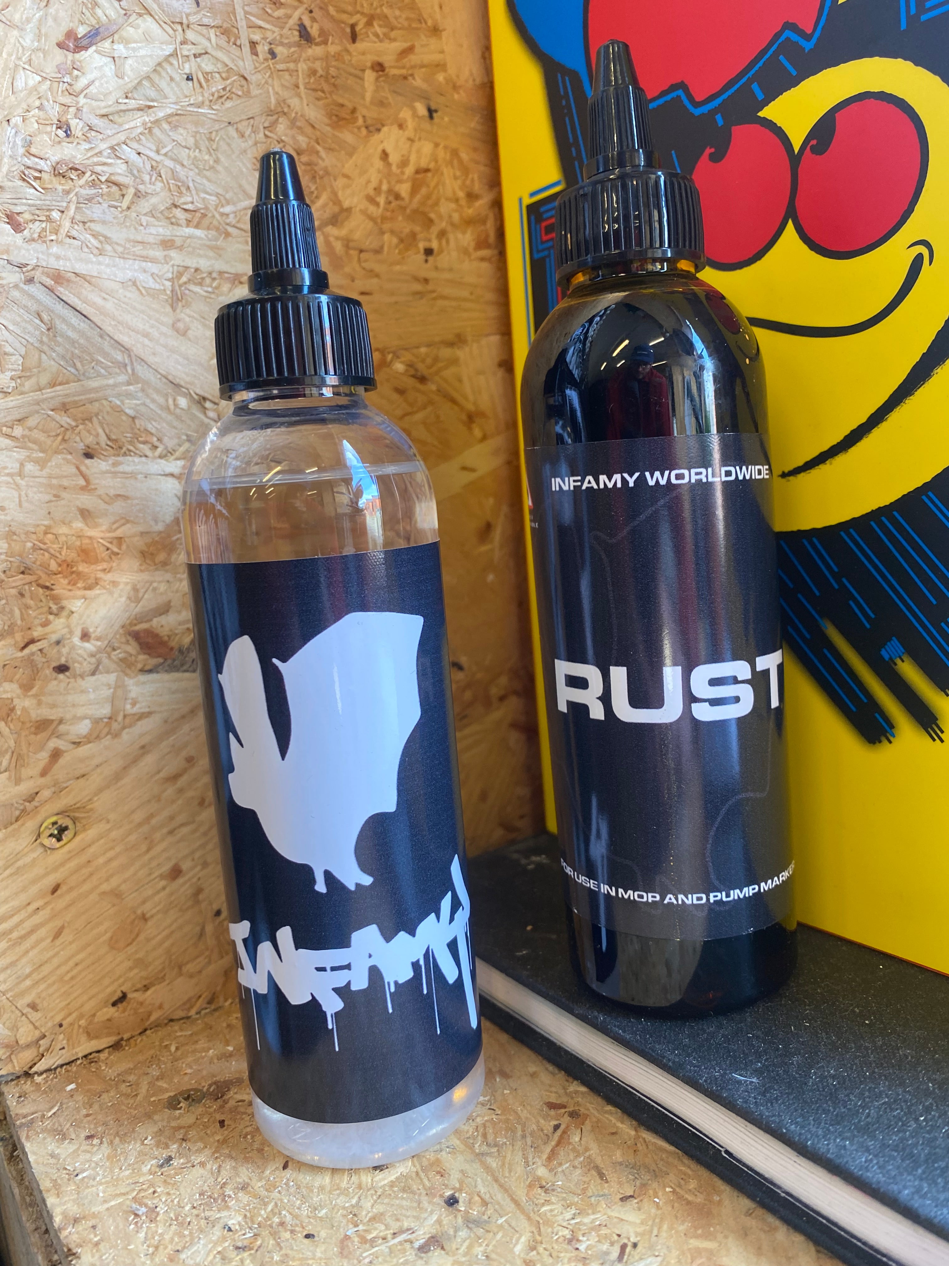 Infamy Rust metal etch Ghost – GraffHQ - Main Image