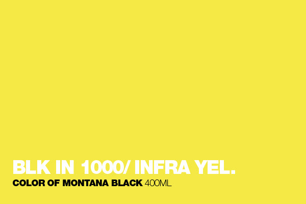 MONTANA BLACK 400ML - INFRA COLOURS