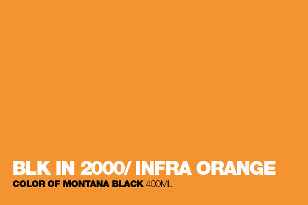 MONTANA BLACK 400ML - INFRA COLOURS