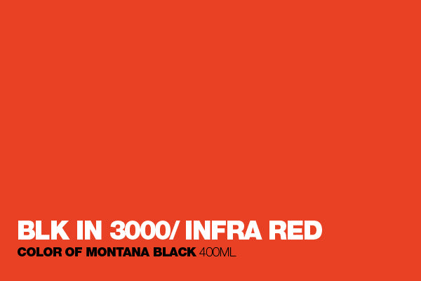 MONTANA BLACK 400ML - INFRA COLOURS