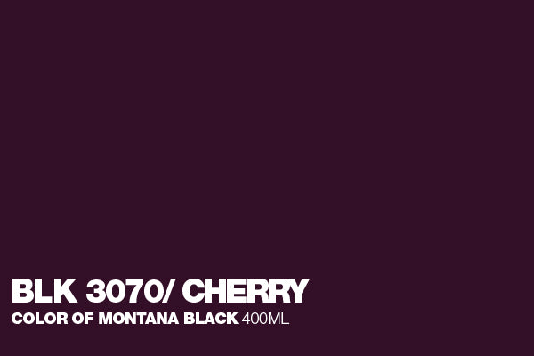 Montana Black Spray Paint - Cherry, 400 ml can