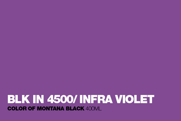 MONTANA BLACK 400ML - INFRA COLOURS