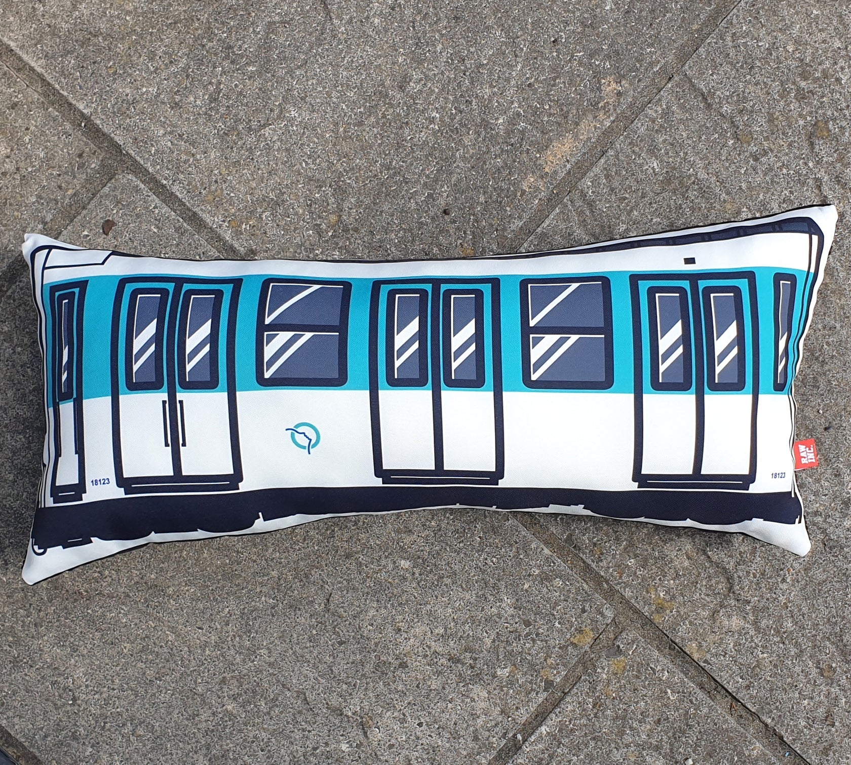 Raw Inc. Train Cushion