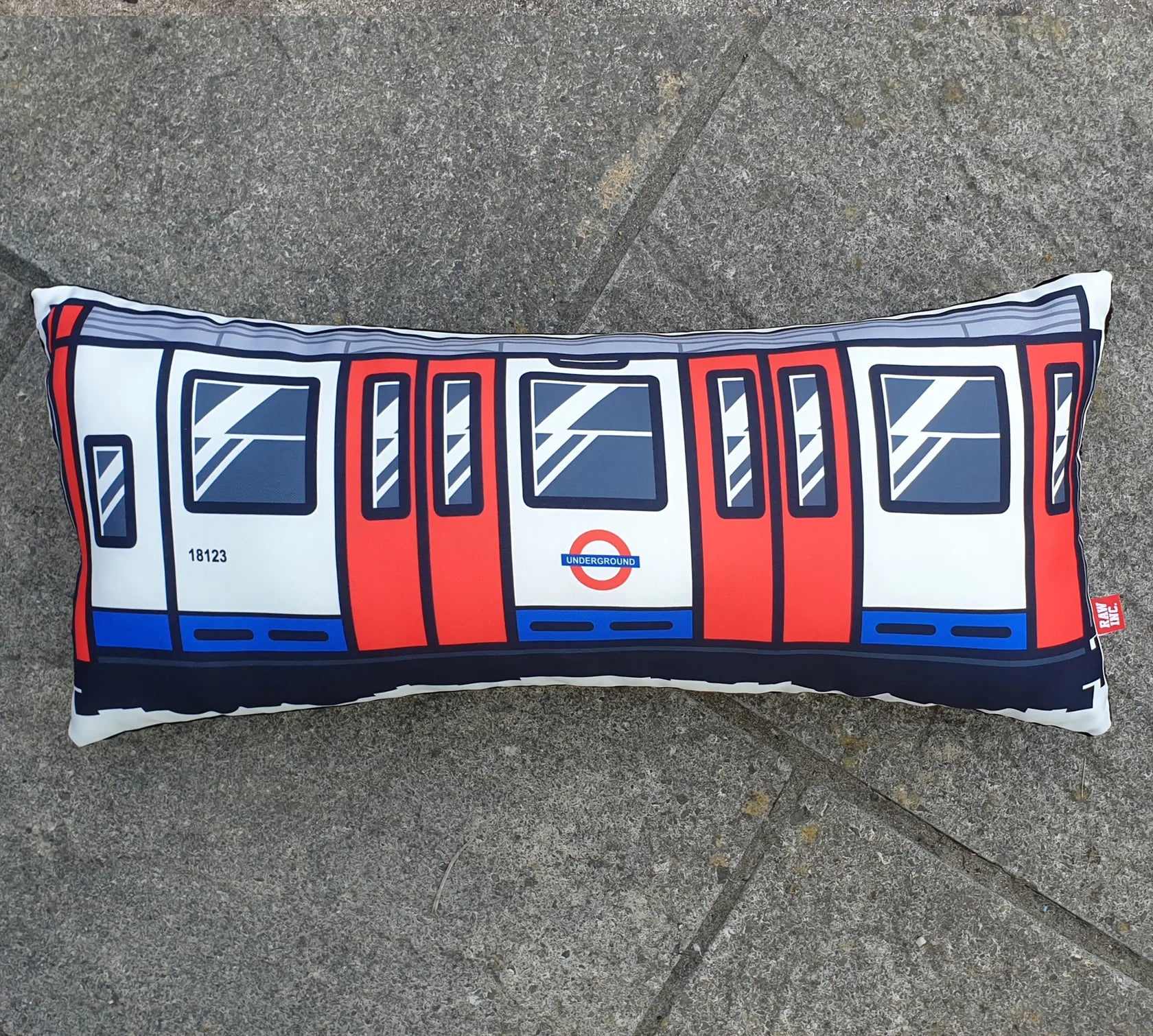 Raw Inc. Train Cushion